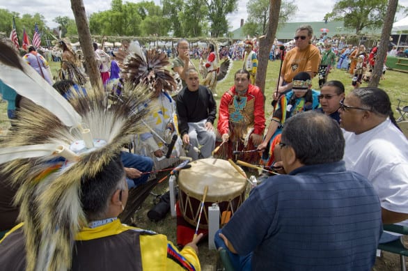 Fort Robinson holds the Inter Tribal Pow Wow every year. Photo courtesy Nebraska Tourism