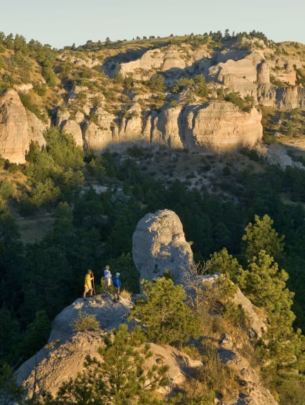 Hikers at Wildcat Hills SRA