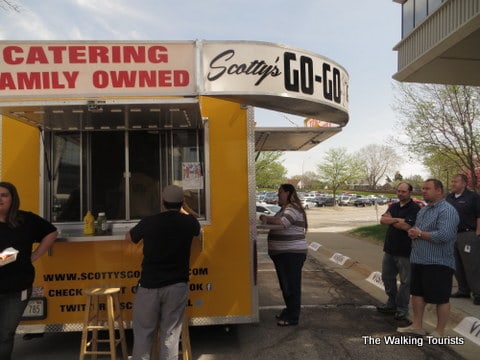 Scotty's Go-Go food trucks sets up business daily, rotating between the DTN building on Dodge Street and the food truck park in NoDo.