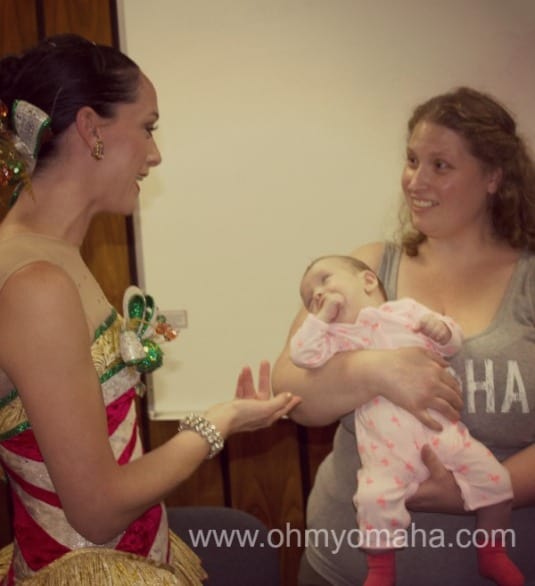Rachel chats with my sister and little Sophie about her road from preemie to Rockette.