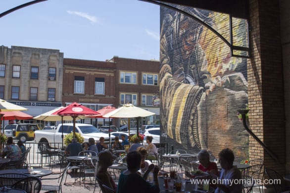 I loved this outdoor space at Firehouse Brewing Co. in Rapid City.
