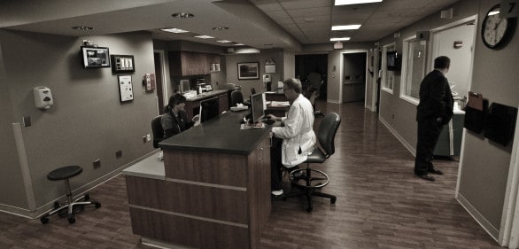 The calm environment at the Nebraska Orthopaedic Hospital emergency department. Photo courtesy Nebraska Orthopaedic Hospital 