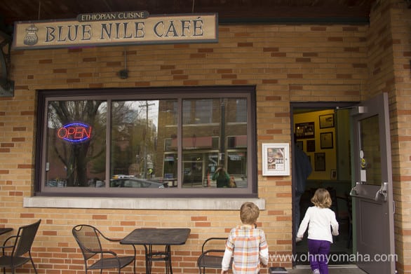 Blue Nile Cafe, an Ethiopian restaurant in the City Market in Kansas City