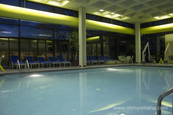 Pool at DoubleTree Hotel in Overland Park, Kansas