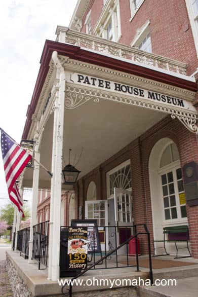 The Patee House Museum is ranked one of the Top 10 Western Museums in the US. It's located in St. Joseph, Missouri.