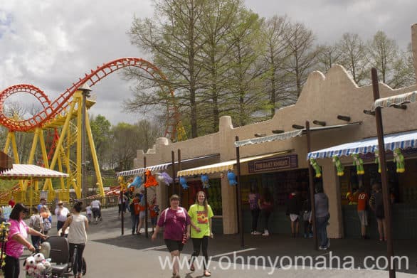 Kansas City's popular amusement park for families, Worlds of Fun