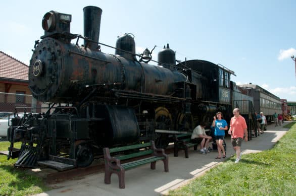 Climb aboard train cars and engines at the RailsWest Railroad Museum. Admission is included with the Family Pass during Railroad Days 2016.
