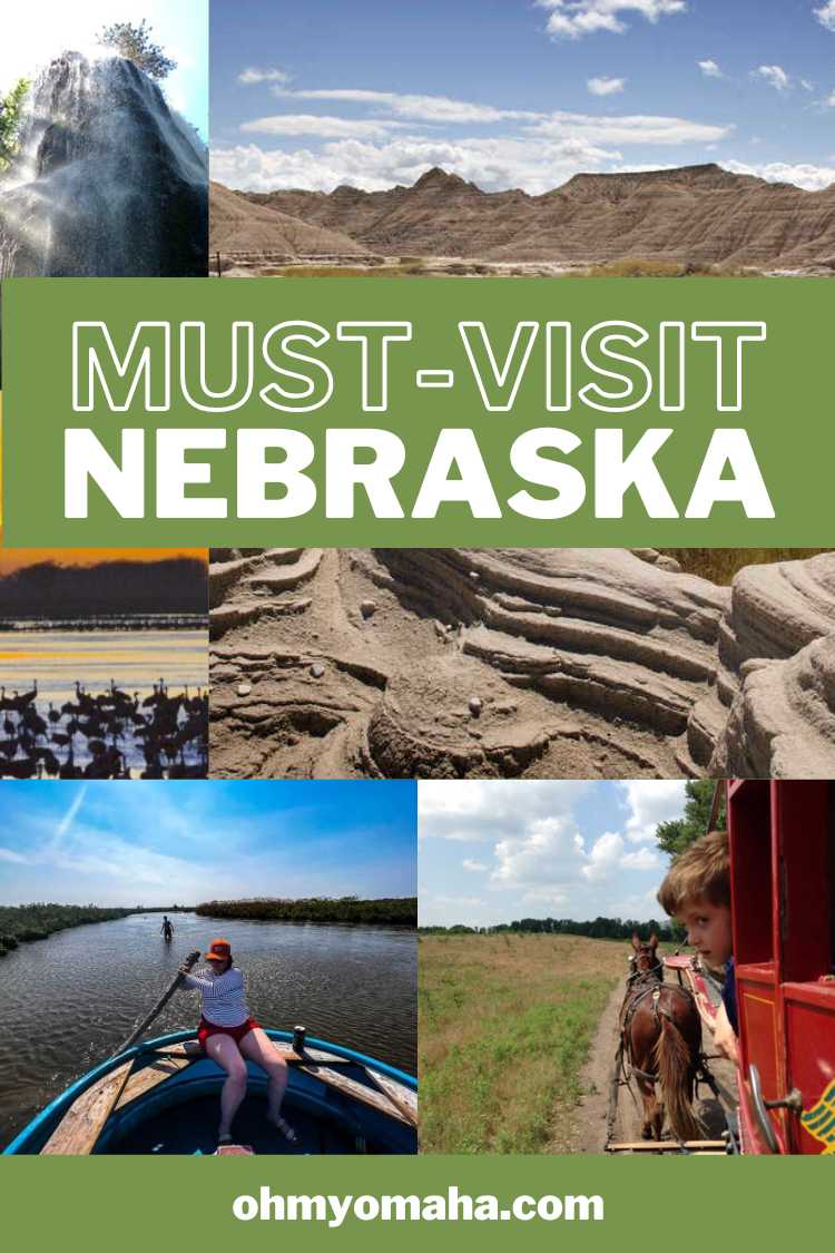 Don't just drive through Nebraska - plan stops at some of these unique destinations in the state. Here are 10 of the must-visit places in Nebraska. #Nebraska #Midwest #travel