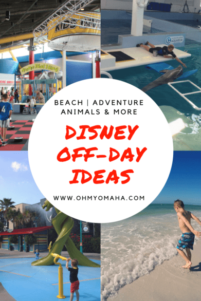 Taking a day off from Disney World? Here's a list of things to do when you're not at the Magic Kingdom, including nearby beaches, adventures like ziplines & museums. #Orlando #Florida #familytravel