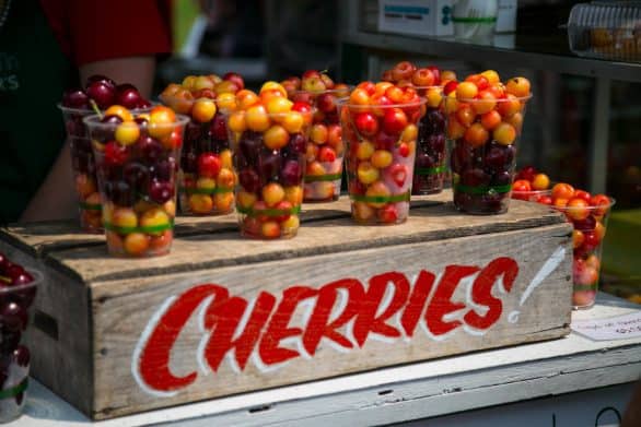 Foods to try in Traverse City - Cherries, especially during the National Cherry Festival