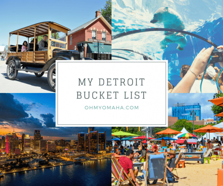 My Detroit Bucket List