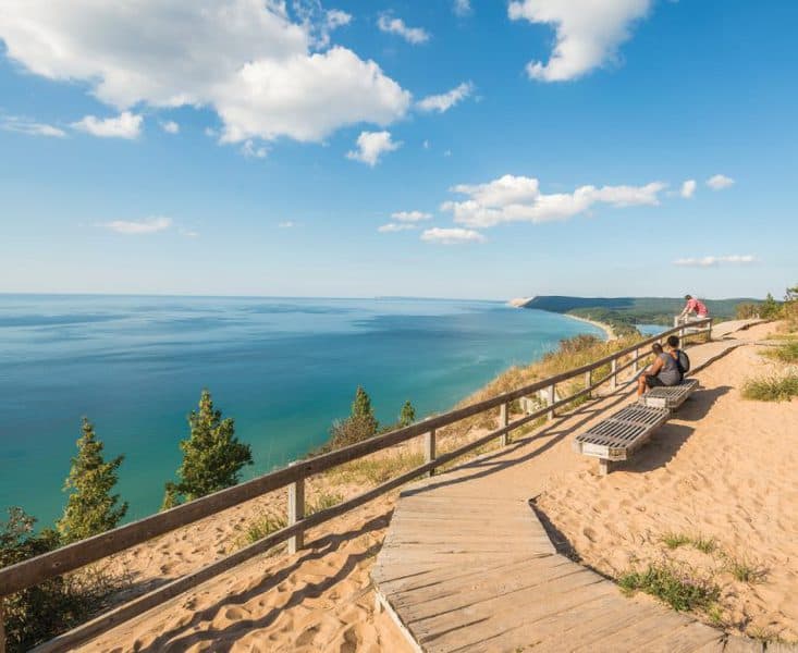 beach near Traverse City