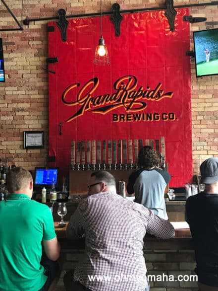 Bar at Grand Rapids Brewing Co.