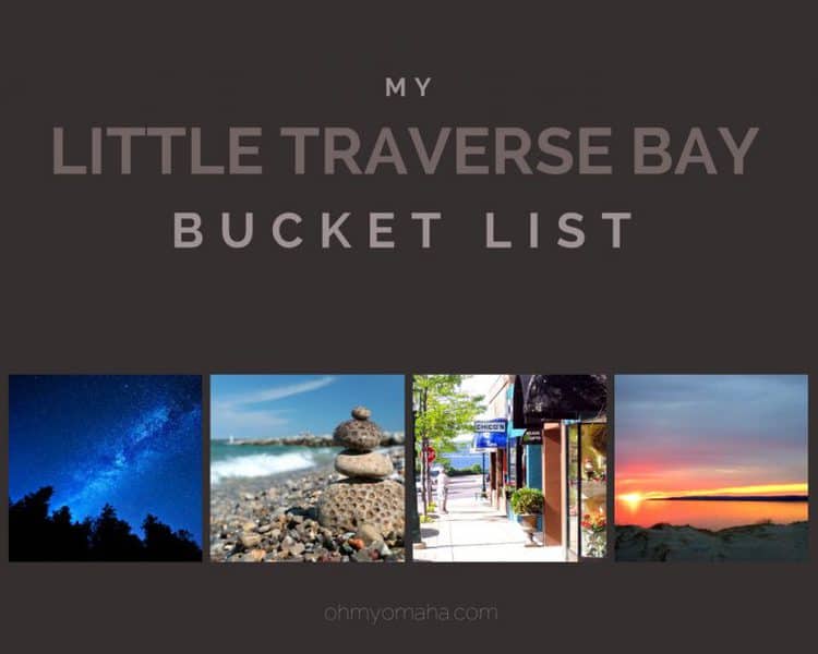 My Little Traverse Bay Bucket List