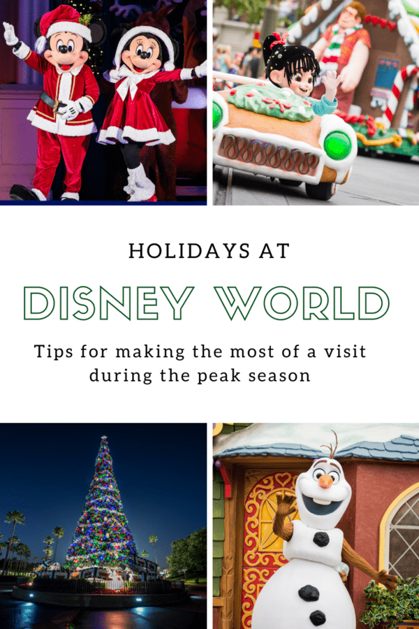 Tips for visiting Disney World during the holidays #Christmas #WDW #familytravel #Florida