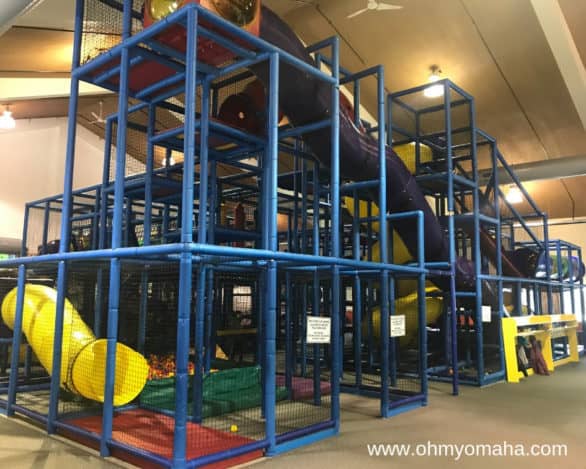 The best place to go with young kids at Mahoney State Park: The indoor activity center.