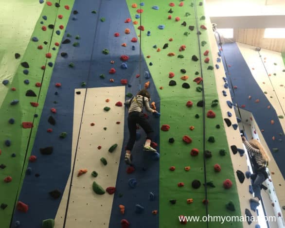 Things to do indoors at Mahoney State Park - Indoor wall climbing