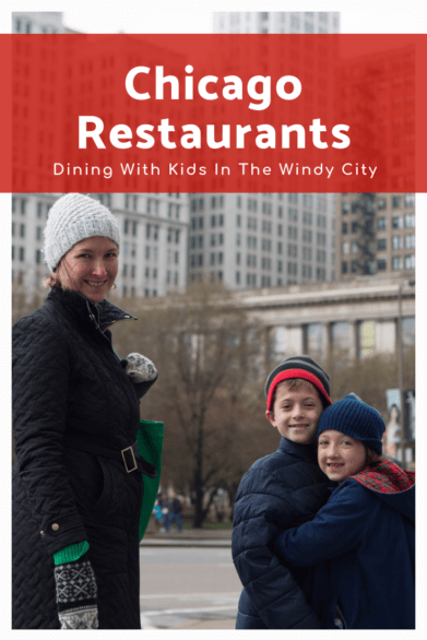 Great restaurants to try with kids when visiting Chicago - Includes donuts, fine dining, and traditional Chicago fare like deep dish pizza #familytravel #Chicago #Illinois