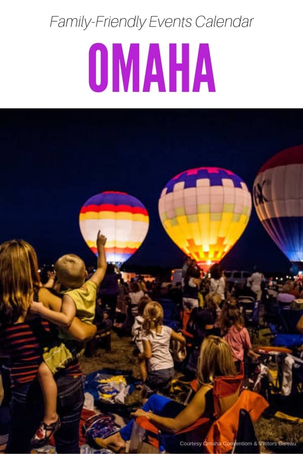 Looking for things to do in Omaha? Here's a family-friendly Omaha events calendar, featuring exhibits and shows, free activities, festivals and more! #Nebraska #USA