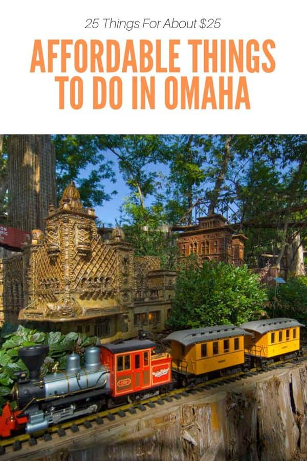 Here's a list of things to do in Omaha that are affordable for families - Most things are about $25 for a family of four! See which attractions, games, and activity centers have low admission fees. #Omaha #Nebraska #familyfun