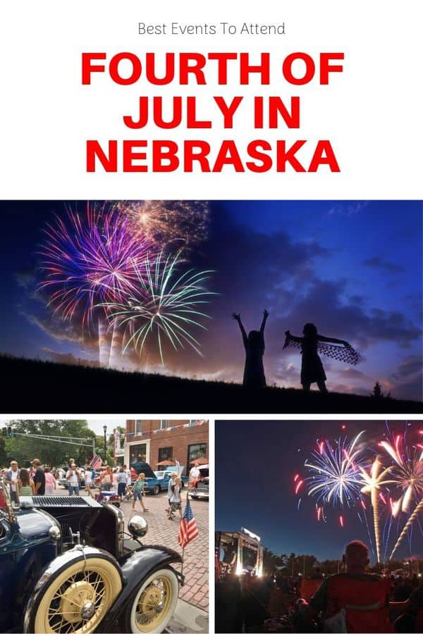 Updated list of Fourth of July celebrations in Nebraska, including fireworks displays, fun runs, parades and free concerts. Family-friendly events in Nebraska | Things to do in Nebraska this summer | Things to do on the Fourth of July in Nebraska | Omaha Fourth of July #USA #Midwest #events