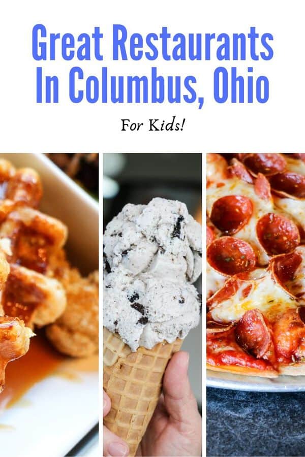 Planning a family vacation to Columbus, Ohio? Here are recommended some Columbus restaurant for kids. #familytravel #Ohio #eatlocal