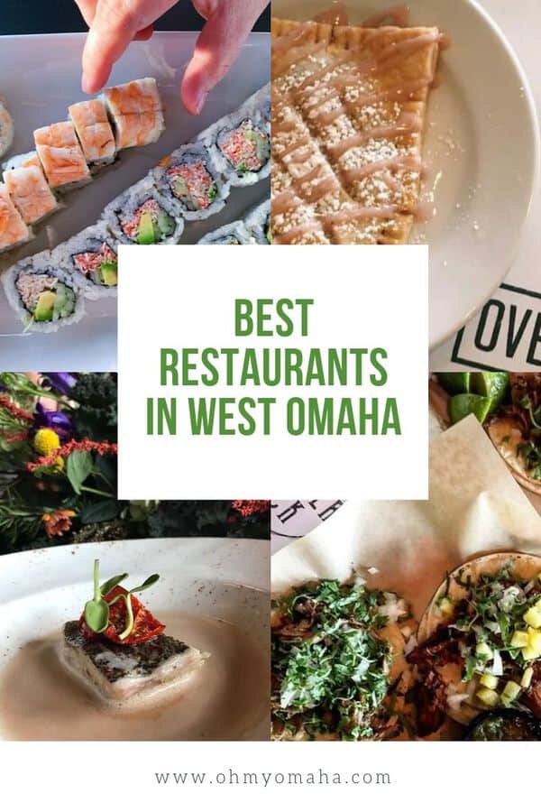 On the hunt for good food in West Omaha? Here's a list of my favorites, including the best places for brunch, date night and a family dinner out! These are the best restaurants in West Omaha. #Omaha #Nebraska #localrestaurants