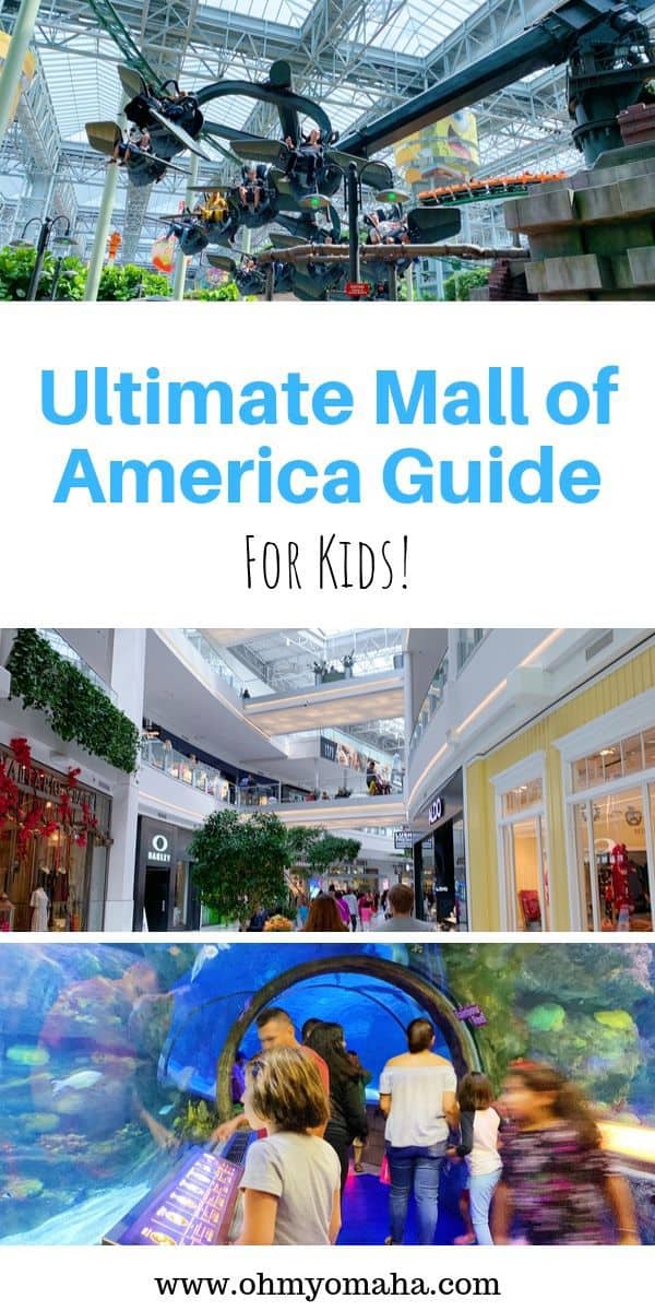 Everything you need to know about Mall of America, especially what to do with kids! This guide includes the attractions, shops, and restaurants that are fun for families. #minnesota #mallofamerica #guide #USA #familytravel