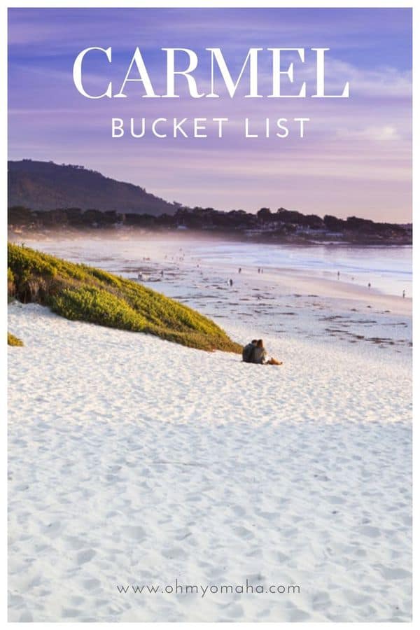Dream Carmel-by-the-Sea California - Here's a bucket list of things to do in Carmel, restaurants to visit, and must-do activities. #Carmel #California #Beach #Vacation #USA #USATravel