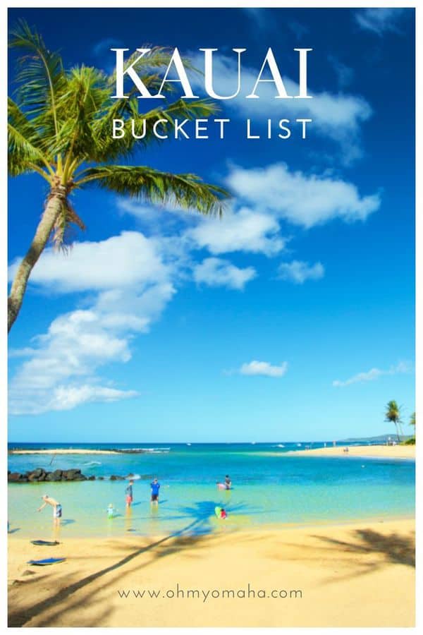 Kauai Bucket List | Adventurous things to do in Kauai | Wish list of places to see in Kauai as well as food and drinks to try #Kauai #Hawaii #BucketList
