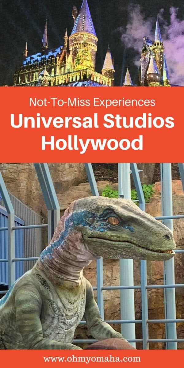 What's the wettest attraction at Universal Studios Hollywood? What's the best splurge? Here's a list of the most not-to-miss experiences at the California theme park! Use this list to plan your must-do things at Universal Studios Hollywood. #UniversalStudiosHollywood #Partner #California #USA #USATravel #familytravel