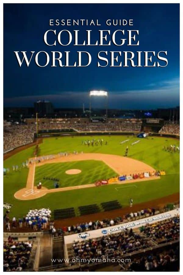 The NCAA Men's College World Series is in June 2021. Here's everything you need to know about attending games, how to get tickets, where to tailgate, and all the free activities you can do between games. #Omaha #CWS #CWS2021 #baseball