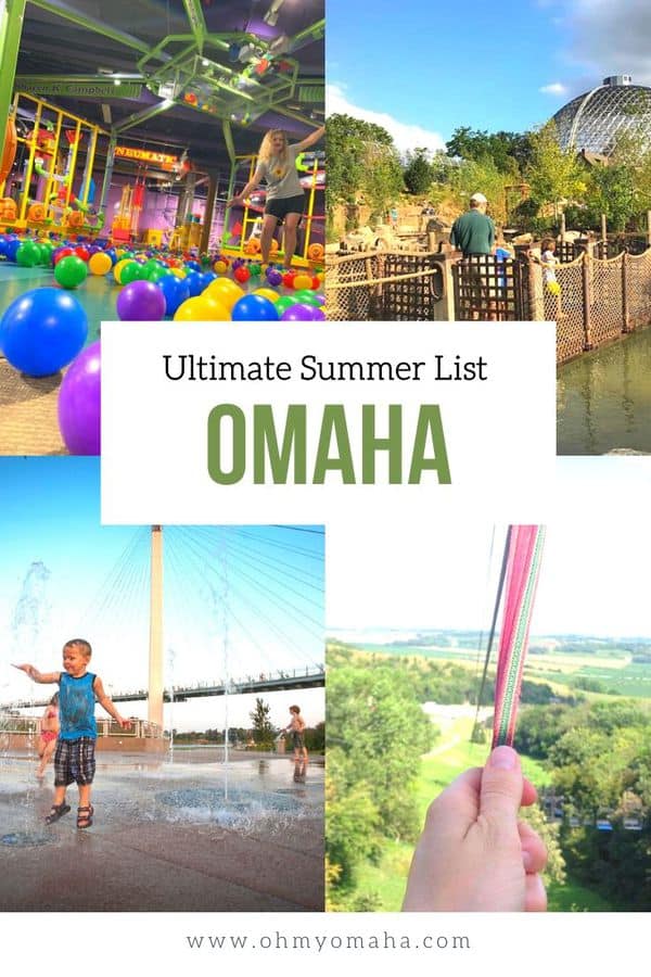 Plan a summer outdoors in Omaha! This list includes annual favorites like CWS, popular concert series, and water sports. List is updated with 2020 restrictions and cancellations. #FamilyFun #summer #Nebraska #Omaha 