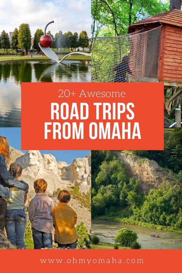 Inspiration for day trip and weekend getaways in Nebraska, Iowa, South Dakota, Missouri, Minnesota and Kansas! All  trips are less than a day's drive from Omaha. Summer vacation is just a car ride away. #Midwest #FamilyTravel #RoadTrip