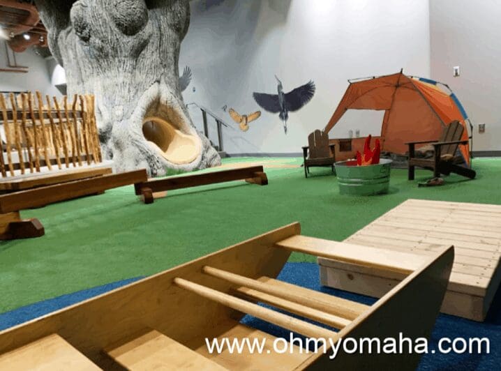 Pre-school play area at the Schramm Park Education Center