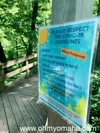 Fontenelle Forest COVID-19 guidelines