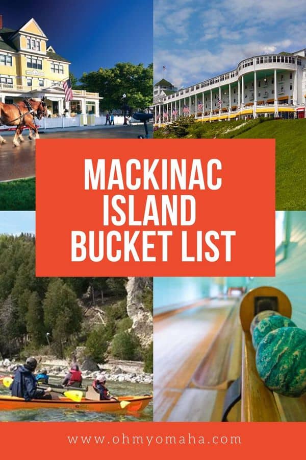 Whether you spend a day or a weekend on Michigan's Mackinac Island, you'll never be bored. Here's a bucket list of amazing things to do, things to see, and yummy food to try on this unique island. Why is it unique? It's one of the only car-free islands in the U.S.