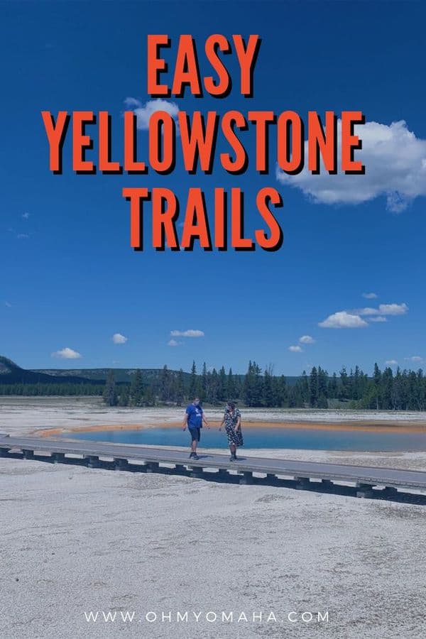Explore Yellowstone National Park by trail! Here are kid-friendly and beginner-friendly trails to try at the park, some paved and accessible and others are more of a challenge. 