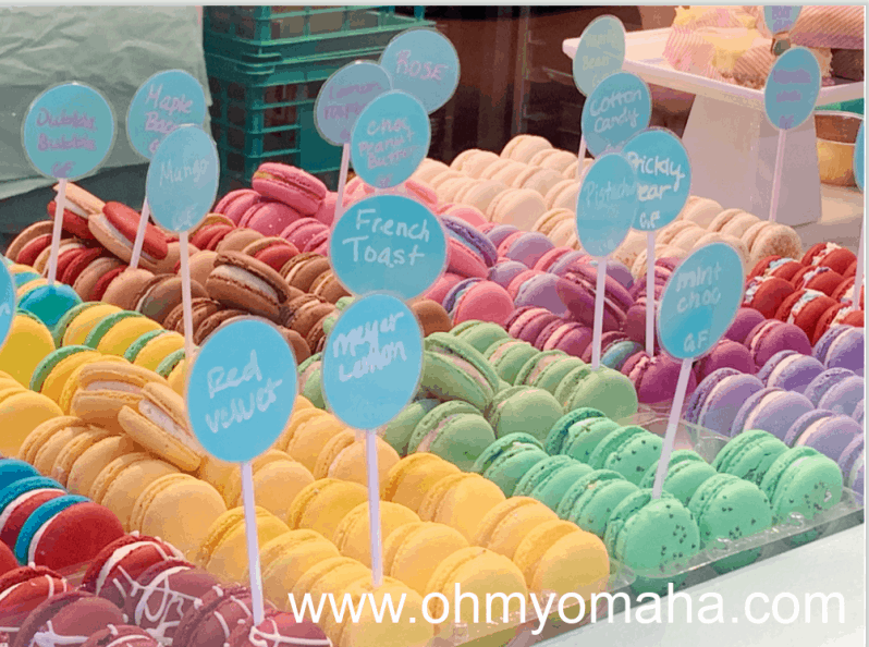 Assortment of French macarons at Kate Smith Soiree in Lenexa, Kan.