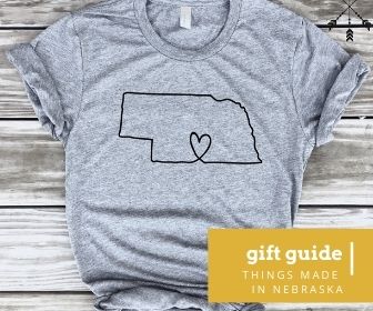 Button for cute homemade gifts made in Nebraska