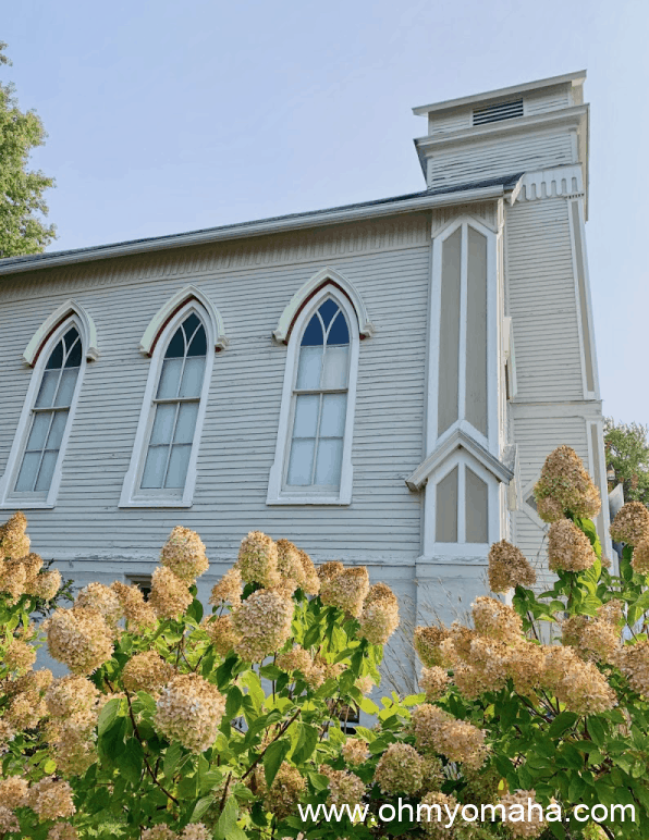 You can stay overnight in a 145-year-old Presbyterian Church in Malvern, Iowa.