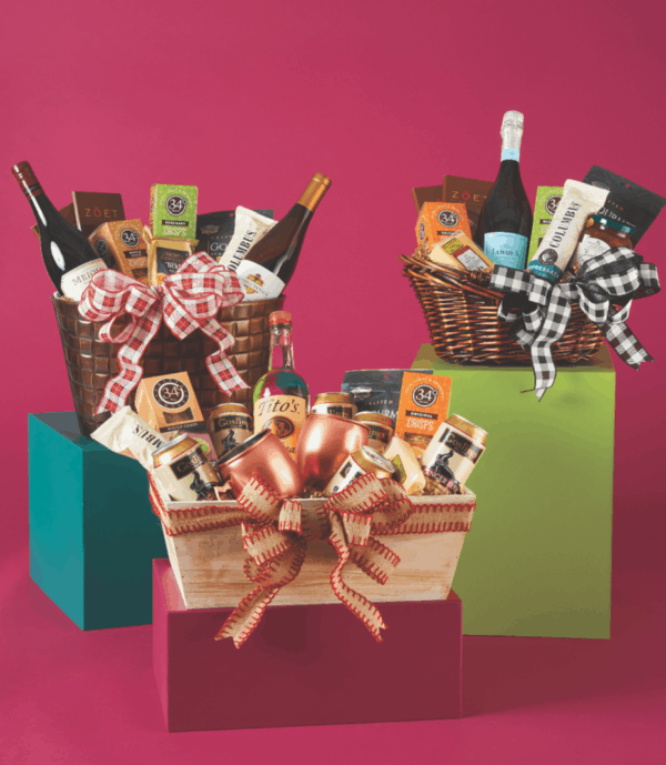 Hy-Vee holiday gift baskets