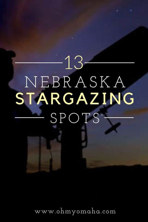 Seeking dark skies in Nebraska? Here are more than a dozen prime spots for stargazing in Nebraska, from Sandhills vistas to city observatories. Plus, get details on the annual Nebraska Star Party.