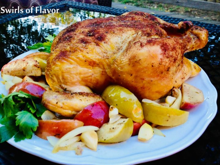 Image for Roasted Chicken With Apples