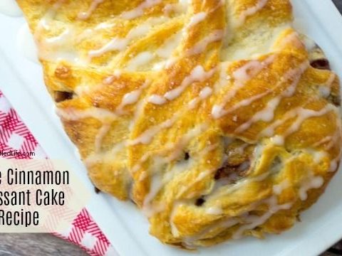 Image for Apple Cinnamon Croissant Cake Recipe