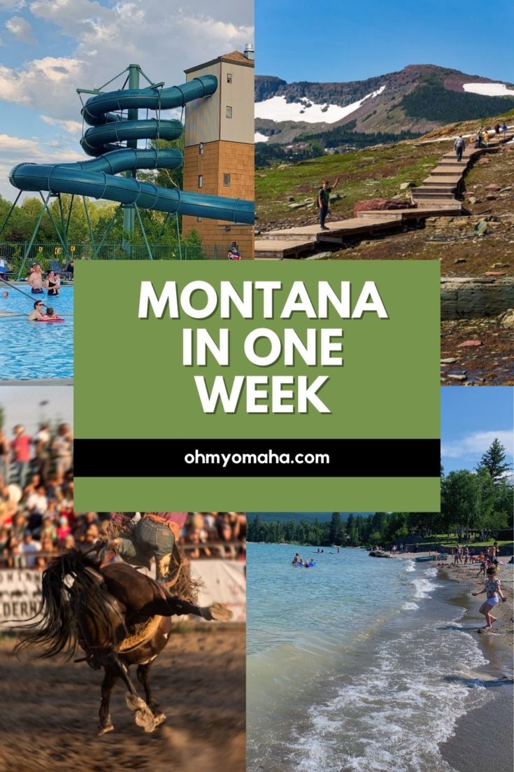 Plan an adventure through Montana with this week-long road trip! The itinerary includes city stops like Bozeman and Missoula, plus gorgeous scenery at Whitefish and of course Glacier National Park.