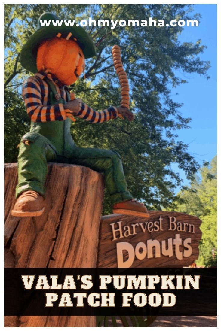 Hungry at the pumpkin patch? You must be at Vala's Pumpkin Patch and Apple Orchard in Nebraska! Here's the best food to try at Vala's, from donuts and sundaes to turkey legs and ribs.