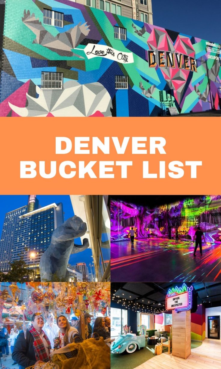A Denver Bucket List - Memorable things to see, dining experiences to try, and unique places to visit in Denver, Colorado