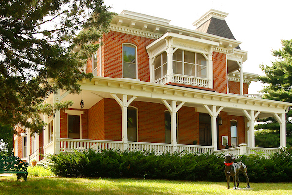 The Carroll Mansion in Leavenworth