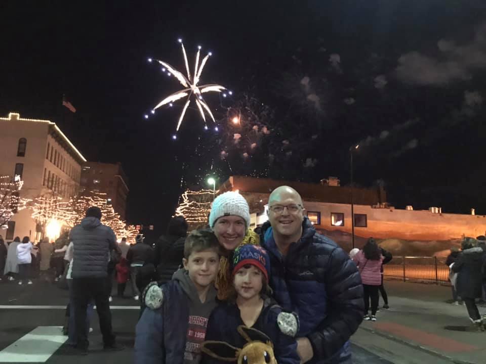 Braving the cold for New Year's Eve fireworks in Omaha